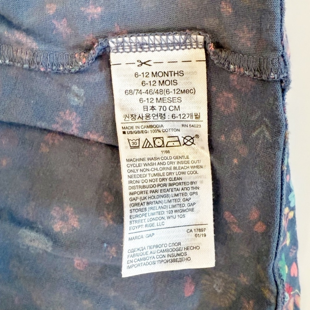 Gap 6-12M Open Back Sleeveless Top - Picture 5 of 5